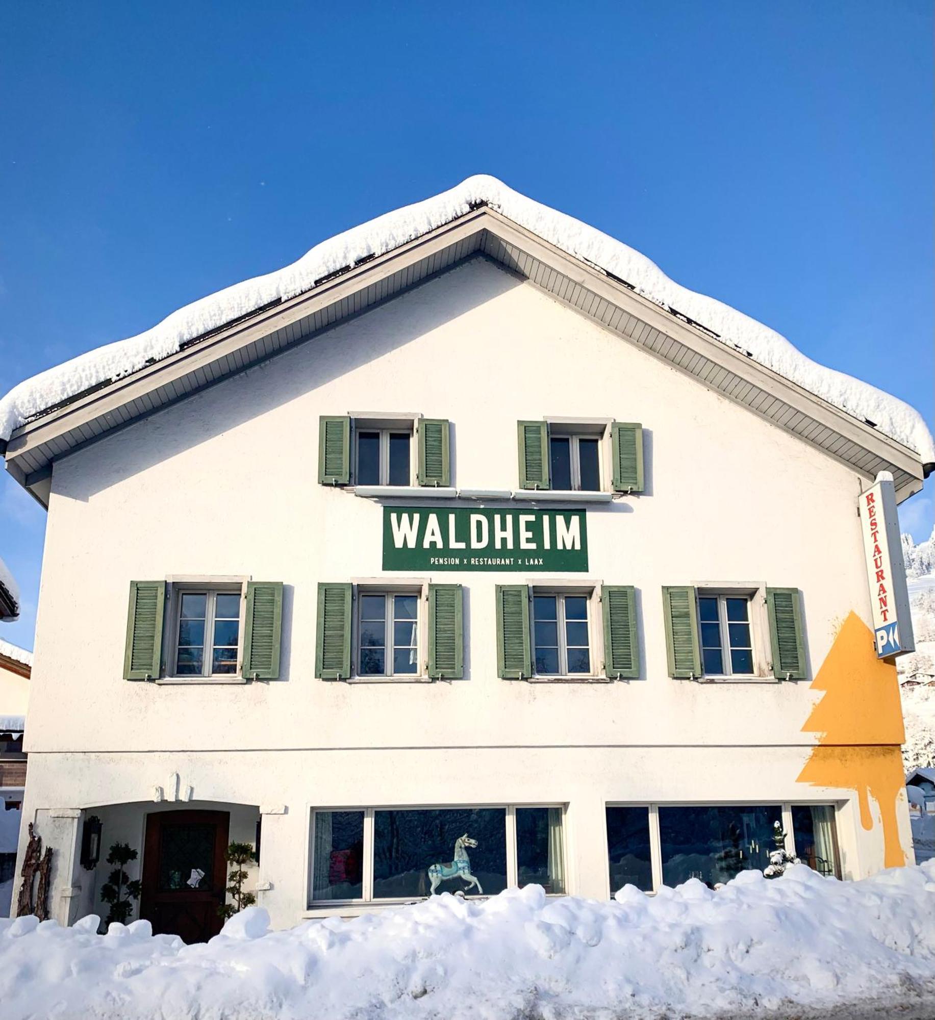 Waldheim Pension Laax Extérieur photo